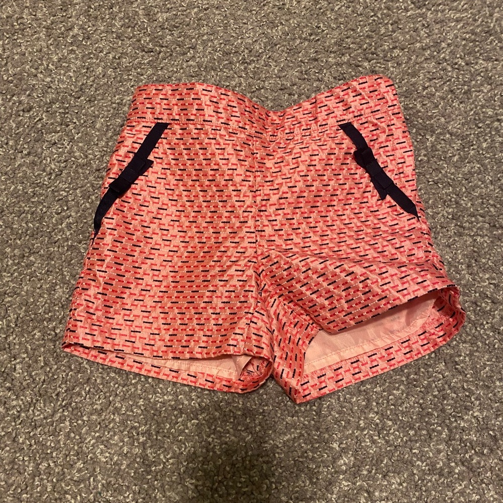 Janie and Jack Pink Patterned Shorts